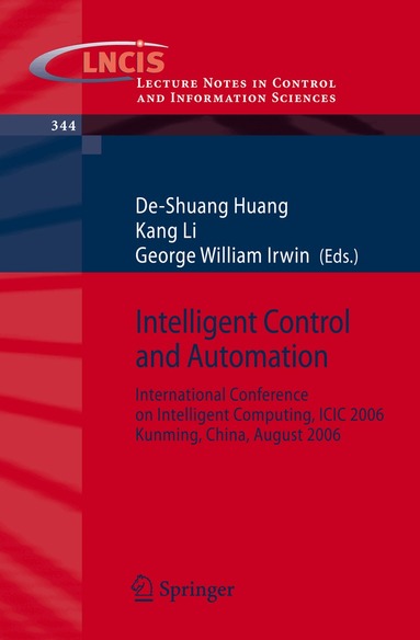 De-Shuang Huang, George William Irwin - Intelligent Control and Automation, Häftad