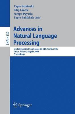 bokomslag Advances in Natural Language Processing