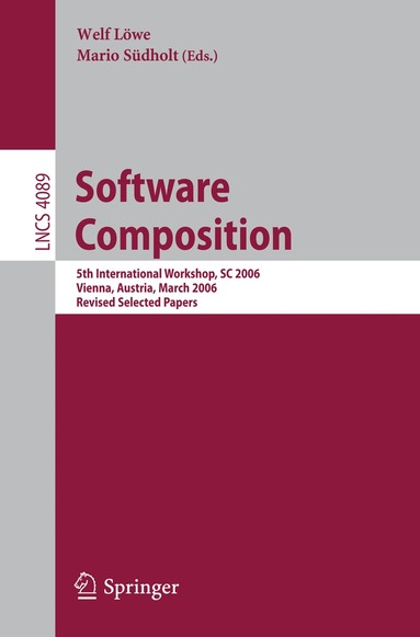 Welf Löwe, Mario Südholt - Software Composition, Häftad