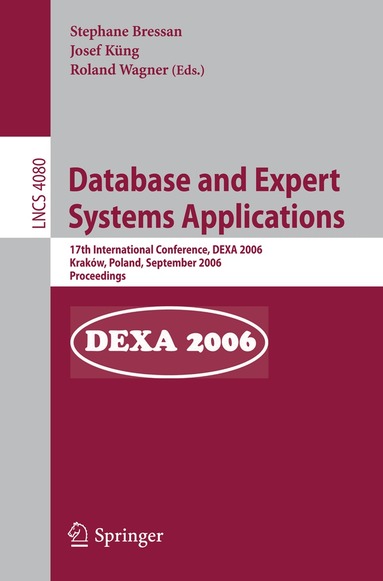 Stephane Bressan, Josef Küng, Roland Wagner - Database and Expert Systems Applications, Häftad