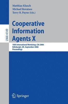 Cooperative Information Agents X 1