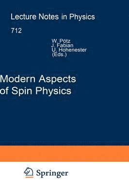 bokomslag Modern Aspects of Spin Physics