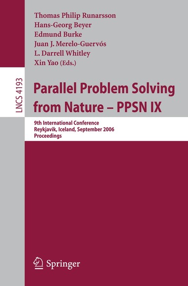 Thomas Philip Runarsson, Hans-Georg Beyer, Edmund Burke, Juan J. Merelo-Guervós, L. Darrell Whitley, Xin Yao - Parallel Problem Solving from Nature - PPSN IX, Häftad