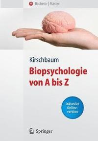 bokomslag Biopsychologie von A bis Z