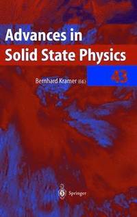 bokomslag Advances in Solid State Physics