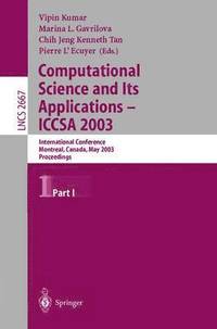 bokomslag Computational Science and Its Applications - ICCSA 2003