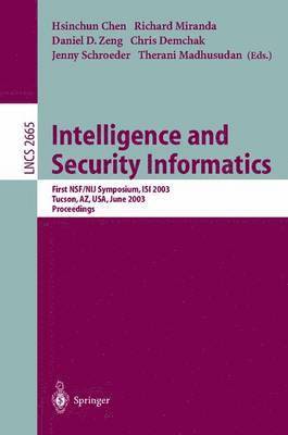 bokomslag Intelligence and Security Informatics