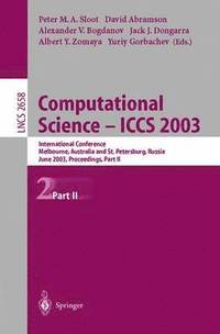 bokomslag Computational Science - ICCS 2003