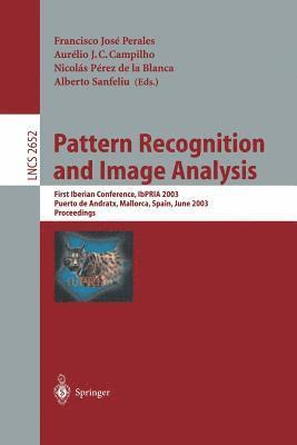 bokomslag Pattern Recognition and Image Analysis