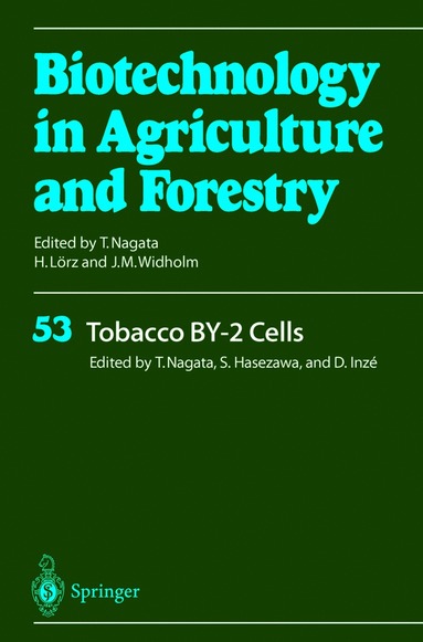 bokomslag Tobacco BY-2 Cells