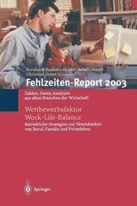 bokomslag Fehlzeiten-Report 2003