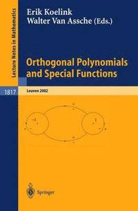 bokomslag Orthogonal Polynomials and Special Functions