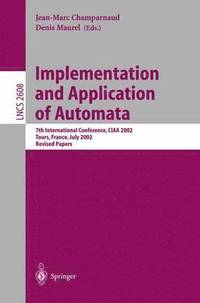 bokomslag Implementation and Application of Automata