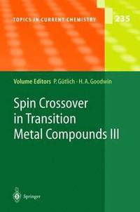 bokomslag Spin Crossover in Transition Metal Compounds III