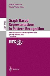bokomslag Graph Based Representations in Pattern Recognition