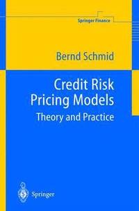 bokomslag Credit Risk Pricing Models
