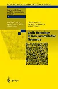 bokomslag Cyclic Homology in Non-Commutative Geometry