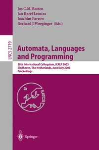 bokomslag Automata, Languages and Programming