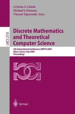 bokomslag Discrete Mathematics and Theoretical Computer Science