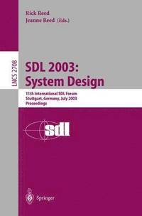bokomslag SDL 2003: System Design