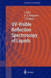 bokomslag UV-Visible Reflection Spectroscopy of Liquids