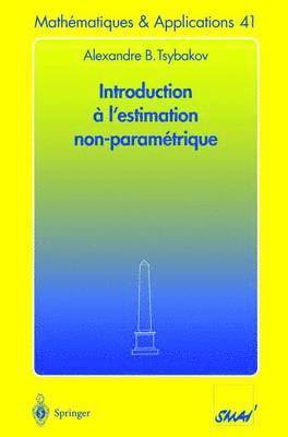 bokomslag Introduction  l'estimation non paramtrique