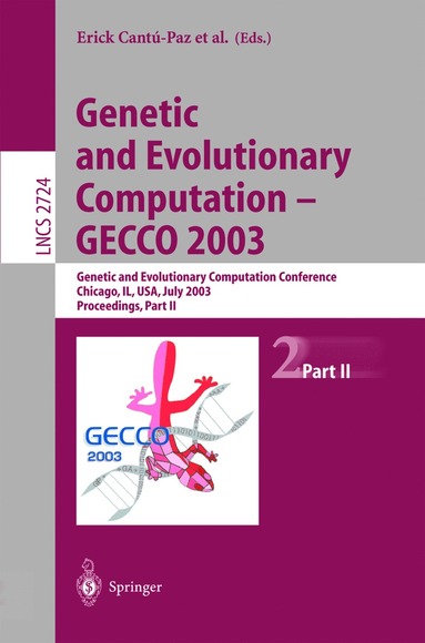 bokomslag Genetic and Evolutionary Computation - GECCO 2003