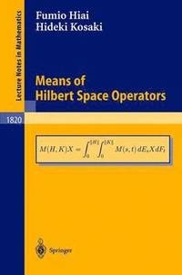 bokomslag Means of Hilbert Space Operators