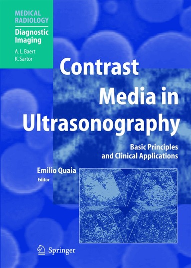 Emilio Quaia - Contrast Media in Ultrasonography, Inbunden