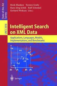 bokomslag Intelligent Search on XML Data