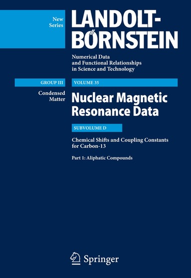 Bozhana Mikhova, Vandana Gupta, M. D. Lechner, R.R. Gupta - Aliphatic Compounds, Inbunden
