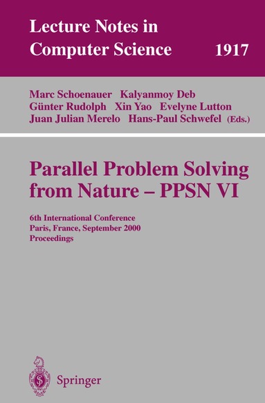 Marc Schoenauer, Kalyanmoy Deb, Günther Rudolph, Xin Yao, Evelyne Lutton, Juan Julian Merelo, Hans-Paul Schwefel - Parallel Problem Solving from Nature-PPSN VI, Häftad
