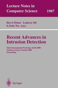 bokomslag Recent Advances in Intrusion Detection