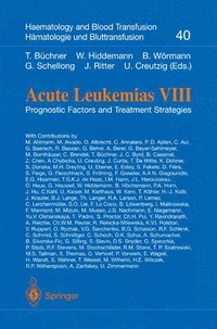 bokomslag Acute Leukaemias: v. 8 Prognostic Factors and Treatment Strategies
