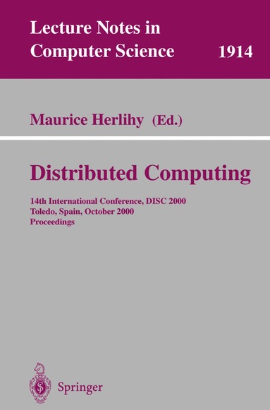 bokomslag Distributed Computing