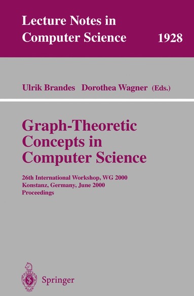 bokomslag Graph-Theoretic Concepts in Computer Science