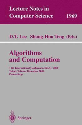 Algorithms and Computation 1