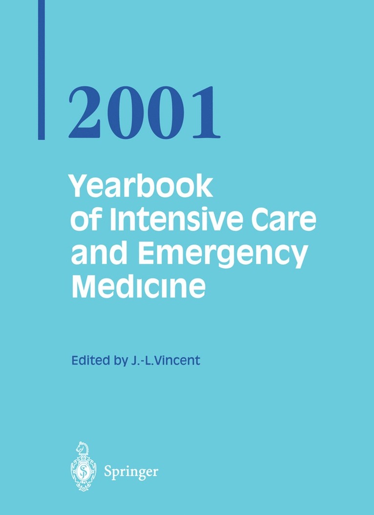 Yearbook of Intensive Care and Emergency Medicine 2001
