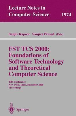 bokomslag FST TCS 2000: Foundations of Software Technology and Theoretical Science