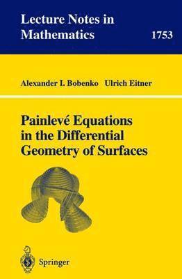 bokomslag Painleve Equations in the Differential Geometry of Surfaces