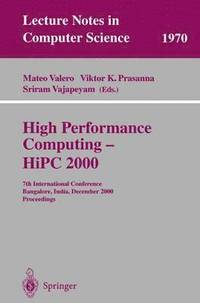 bokomslag High Performance Computing - HiPC 2000