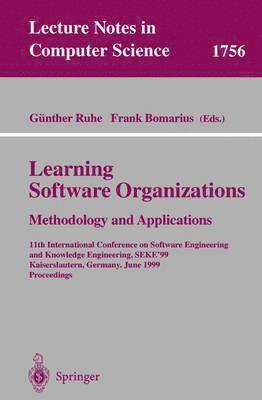 bokomslag Learning Software Organizations: Methodology and Applications