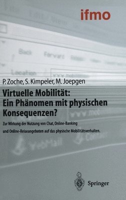 bokomslag Virtuelle Mobilitat: Ein Phanomen Mit Physischen Konsequenzen?