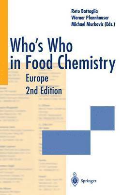 bokomslag Who's Who in Food Chemistry