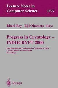bokomslag Progress in Cryptology - INDOCRYPT 2000