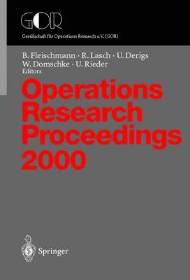 Operations Research Proceedings 1