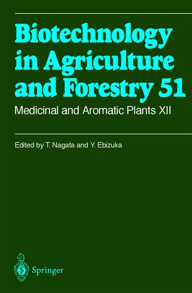 T. Nagata, Y. Ebizuka, Toshiyuki Nagata, Yutaka Ebizuka - Medicinal and Aromatic Plants XII, Inbunden