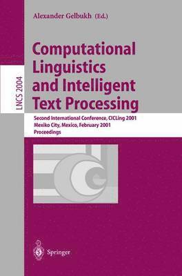 Computational Linguistics and Intelligent Text Processing 1