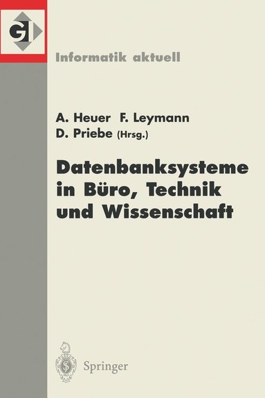 bokomslag Datenbanksysteme in Bro, Technik und Wissenschaft