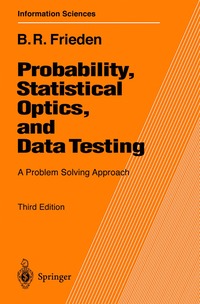 bokomslag Probability, Statistical Optics, and Data Testing